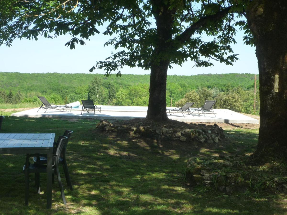 La Ferme De Bousserand Pontours Exteriör bild